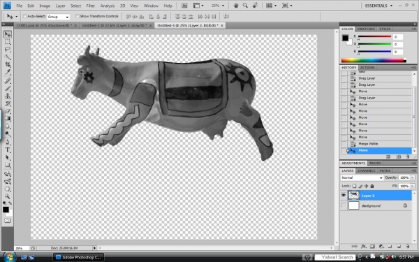 Creation of ...And the Cow Jumped Over The: Step 11